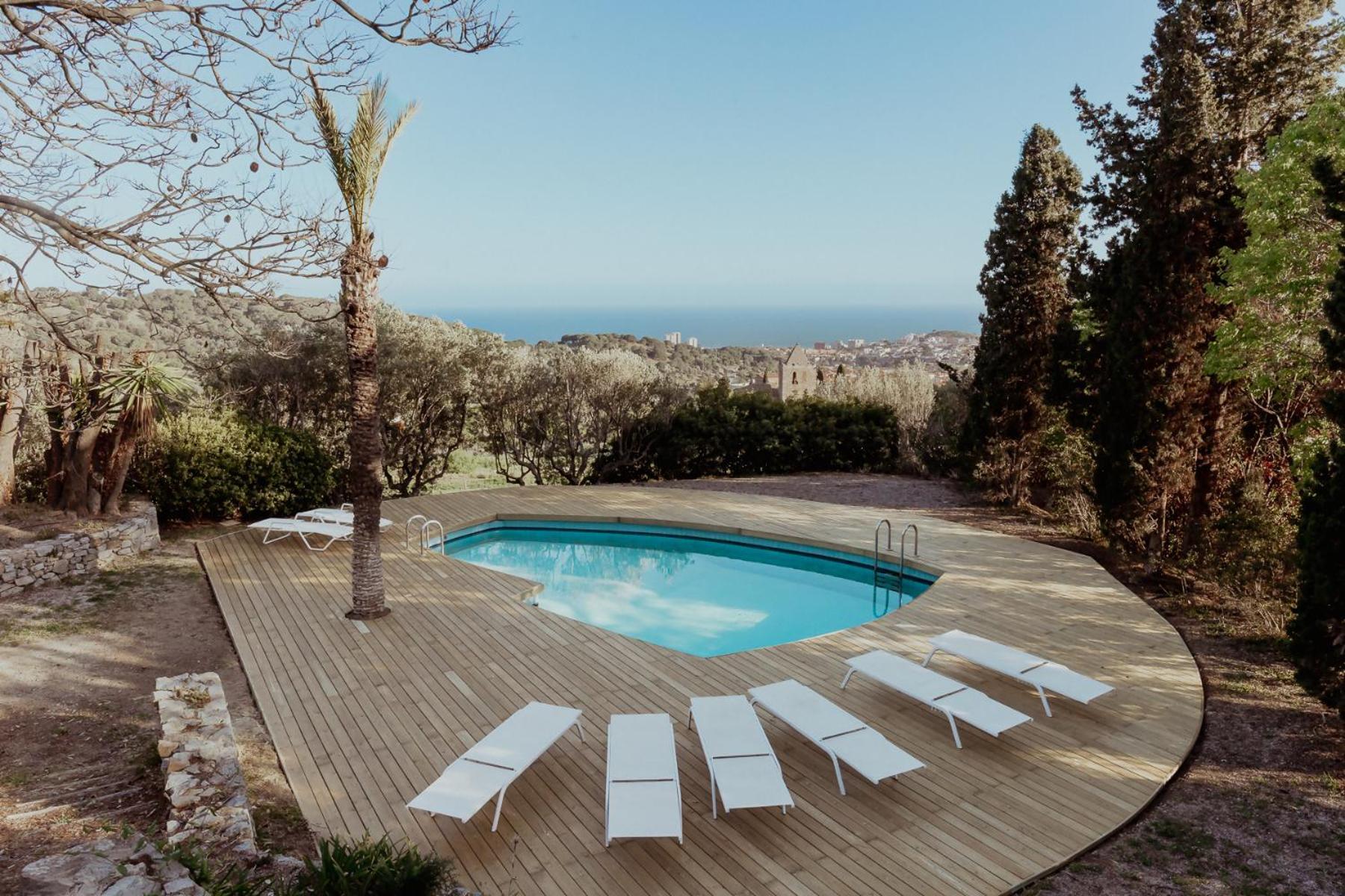 Vila Ca Landreu Ecoturisme Tiana Exteriér fotografie